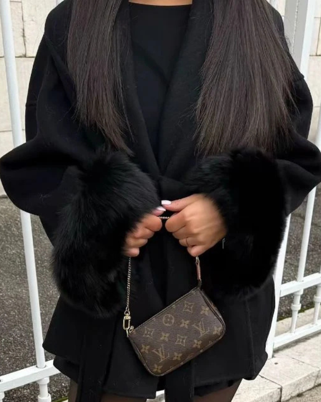 ALIX COAT BLACK